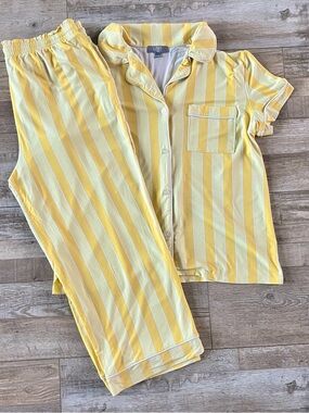 Loft Women’s Modal Striped Pajama Set Size Medium